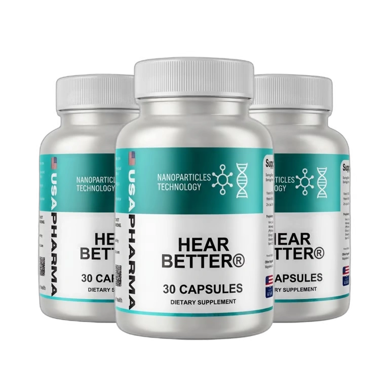 HearBetter 3 Bottle Package - 90 Day Weight Loss Supplement Supply